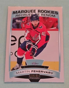 2019-20 O-Pee-Chee Platinum MARTIN FEHERVARY #153 Rookie RC Washington Capitals - Picture 1 of 2