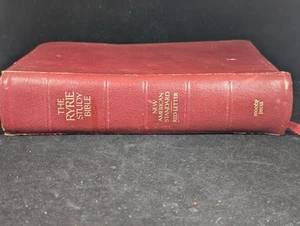 NASB Ryrie Study Bible bonded Leather 1978 Tabbed - Picture 1 of 18