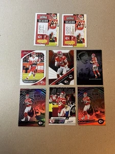 Lote de 8 cartas de Patrick Mahomes gran jugador impresionante lote - Imagen 1 de 10