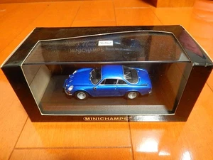 Modellino auto Minichamps 1/43 Alpine Renault A110 blu metallizzato pressofuso - Foto 1 di 2