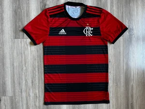 Flamengo Home football shirt 2018/2019 Jersey Soccer Adidas CF9015 Camiseta sz S - Picture 1 of 7
