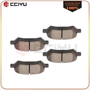 Rear Metallic Brake Pads Premium Fits 2009 - 2013 2014 2015 2016 Toyota Venza - Picture 1 of 8