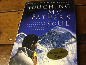** SIGNED 1st Edition ** Jamling Tenzing Norgay~TOUCHING MY FATHER'S SOUL ** - Imagen 1 de 12