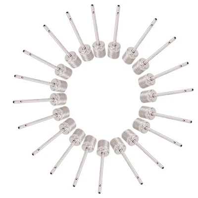 20Pack Inflating Football Basketball Soccer Ball Air Pump Needle Pin Nozzle - Bild 1 von 4
