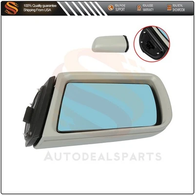 Espejo retrovisor lateral del conductor para 96-99 Mercedes Benz Clase E memoria imprimada potencia térmica Foto 1 de 4
