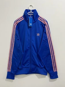 Giacca uomo Adidas Originals Firebird Track Top blu rosa taglia 2XL - Foto 1 di 8