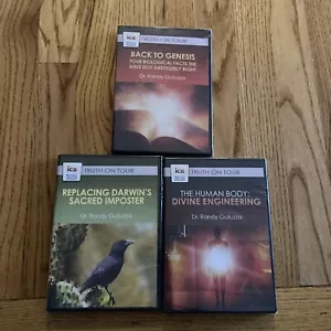 Institute for Creation Research Truth on Tour Lot (3) DVD Darwin Genesis Body - Picture 1 of 2