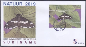 Surinam - Suriname Issue FDC 2019 (437D) Nature - Butterflies - Picture 1 of 1