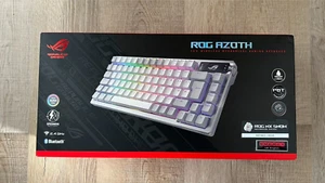 ASUS ROG Azoth White RGB Gaming Keyboard - Picture 1 of 7