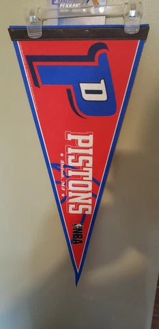 DETROIT PISTONS  NBA BASKETBALL VINTAGE RETRO PENNANT 5/17/22 Cover
