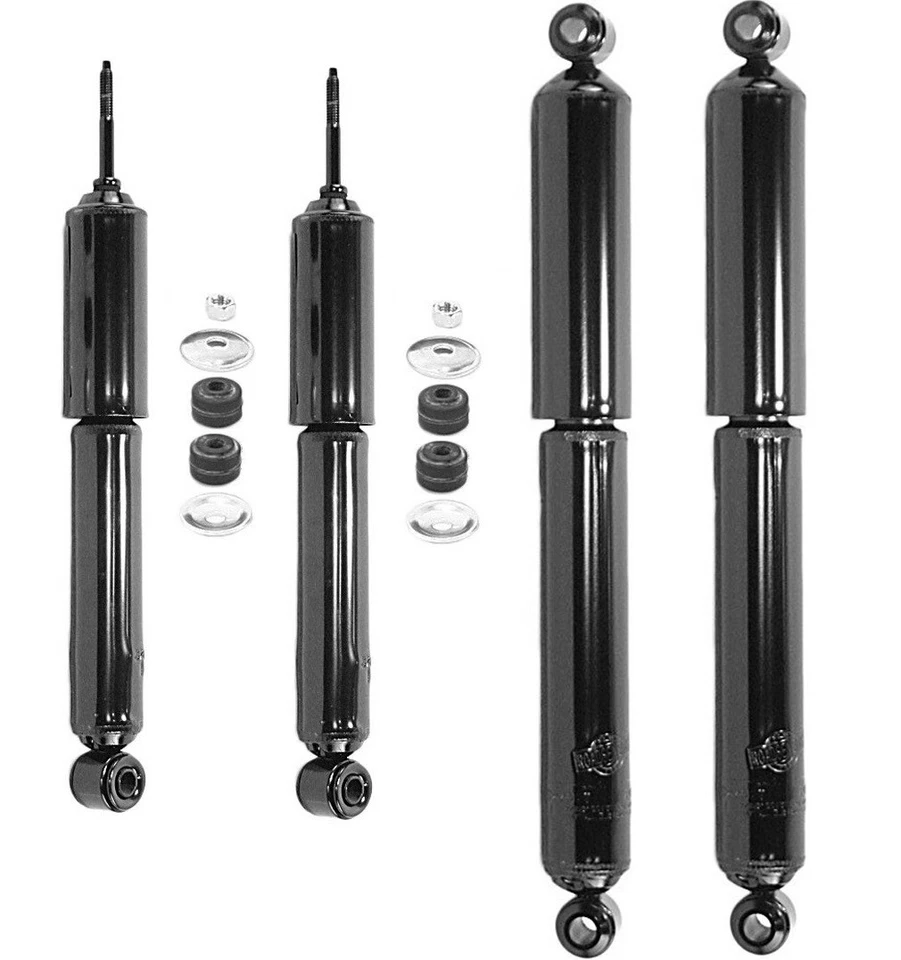 NEW Front & Rear Shock Absorbers Kit Monroe OESpectrum for Nissan Pickup D21 RWD - Image 1 of 1