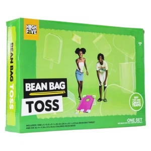 Collapsible Portable CornHole Toss Game Set With 6 Cornhole Bean Bags. - Picture 1 of 6