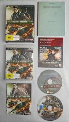 Ace Combat Assault Horizon Limited Edition PS3 Boxed Game, Soundtrack & Extras - Image 1 of 4