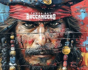 TAMPA BAY BUCCANEERS POSTER PRINT 20X16 BUCCANEERS FOOTBALL - Picture 1 of 2