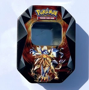 Pokemon Trading Card Game Tin Empty Necrozma Prism GX Meteor Tempest Dark Flash - Picture 1 of 9