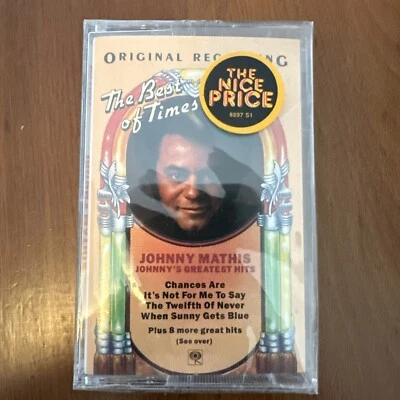 Johnny's Greatest Hits by Johnny Mathis Cassette Tape  1977 - Image 1 of 3