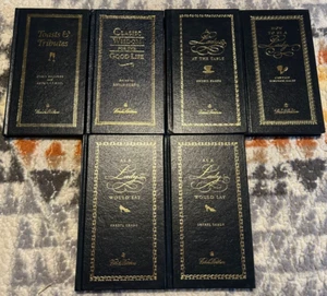 AS A LADY WOULD SAY Shade BROOKS BROTHERS Lot 6 Books Hardcover Gold Leaf Foil - Picture 1 of 1