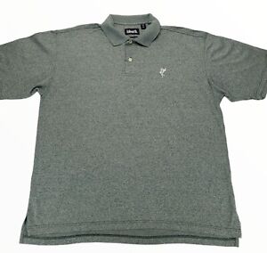 Ashworth Men’s Golf Activewear Polo Shirt Double Mercerized Cotton Light Green L