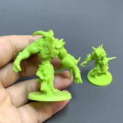 Lot 2x Zombicide Green Horde Monster Miniatures Board Game Role Play Figure Toy - Image 1 of 4