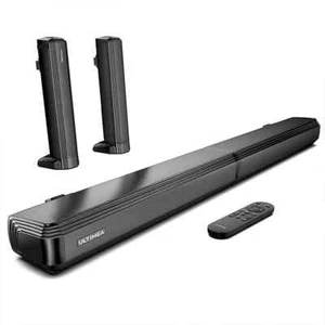 Barra de Sonido con Subwoofer y Tweeters Altavoces Desmontables Bajos Profundos 2.0 Bluetooth - Imagen 1 de 8