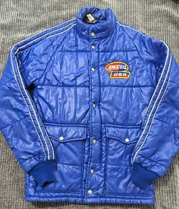 Vintage Swingster AMSOIL USA Racing Jacket Size Small Made In USA - Picture 1 of 10