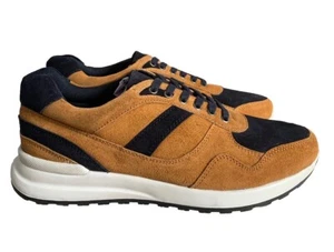 Joe Browns Hombre Fácil Vida Gamuza Entrenadores Tenis Con Cordones Mostaza Reino Unido 9 - Imagen 1 de 9