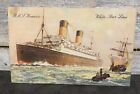 R.M.S HOMERIC WHITE STAR LINE Passenger Ship PC Posted Onboard Ship1933 PAQUEBOT