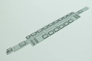 E702 Fleischmann DB AG 1x Fensterband Doppelstock Steuerwagen 8123 - Picture 1 of 1