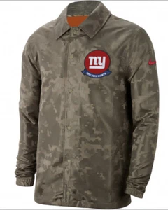 Chaqueta Ligera Nike Para Hombre New York Giants Salute To Service Snap Mediana M - Imagen 1 de 12