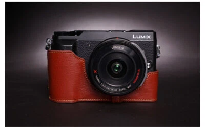 NewLeather Half Case For Panasonic Lumix GX85 GX80 GX7II Camera Cover Insert - Image 1 of 4