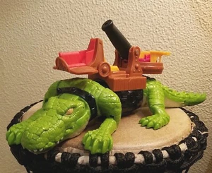 2015 Imaginext Walking Crocodile Captain Hook Pirate Cannon Fisher Price Croc - Picture 1 of 11