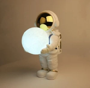 Astronaut Cartoon Speaker LED Night Light - Picture 1 of 6