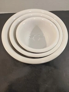 Corelle Koordinaten Steinzeug verschachtelte Rührschüsseln Efeu (1 Menge/2 Menge /3 Qt.) Sehr guter Zustand - Bild 1 von 15