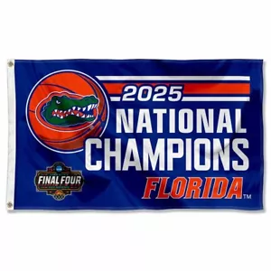 2025 National Champions Florida Gators 3x5 FT College NCAA Flag / Banner - Picture 1 of 1