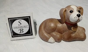 Original Thun liegender Hund 16 cm - Picture 1 of 4