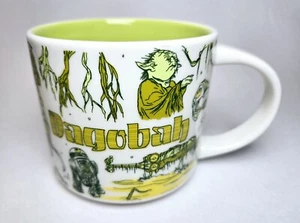 NEU Starbucks Tasse Star Wars DAGOBAH Been There Serie 14oz grün innen - Bild 1 von 10