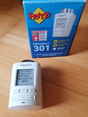 AVM FRITZ!DECT 301 Funk-Heizkörperthermostat - Bild 1 von 4