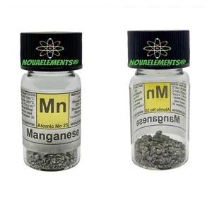 Manganese Metal, Manganese Element Sample, Manganese Nuggets 5 Grams 99.9% Pure - Picture 1 of 5