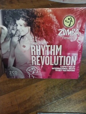 ZUMBA FITNESS RHYTHM REVOLUTION, Salsa, Cumbia,Reggaeton, Latin, Samba NEW, 2 CD - Image 1 of 4