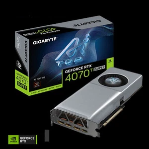 Gigabyte GeForce RTX 4070 Ti SUPER AI TOP 16G GDDR6X 256 bit Graphics Card GPU - Picture 1 of 9