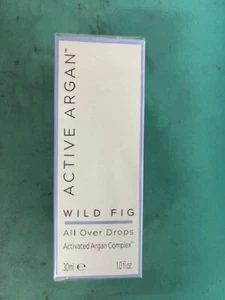 Active Argan WILD FIG All Over Drops 1.0 fl. oz. Nuevo y precintado - Imagen 1 de 2
