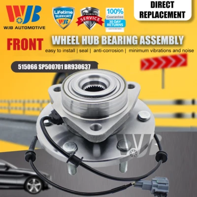 2PC Front Wheel Bearing Hub Fit for Nissan Armada Titan Pathfinder/Infiniti QX56 Foto 1 de 4