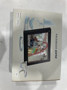 NEW Facebook Portal Black 10" 899-00080-02 Model: WD50JM - Used in Opened Box - Picture 1 of 4