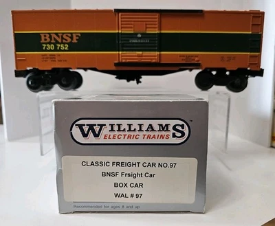 Williams O Crown Edition Classic Freight #97 - BNSF Box Car No. 730752 - Image 1 of 4