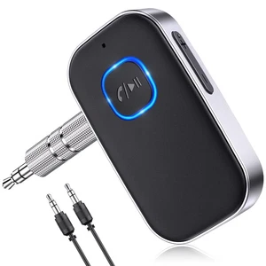 Bluetooth Receiver for Car, Noise Cancelling 3.5mm AUX Bluetooth Car Adapter,... - Picture 1 of 7
