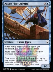 Azure Fleet Admiral 144 Common The Lost Caverns of Ixalan Commander MTG - Picture 1 of 1
