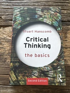 Critical Thinking: The Basics by Stuart Hanscomb: New - Imagen 1 de 3