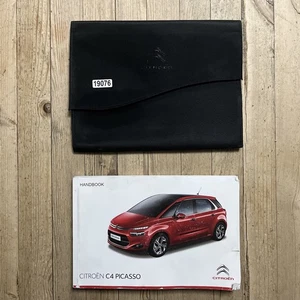13-16 CITROEN C4 PICASSO HANDBOOK MANUAL PACK 2014 R19076 - Picture 1 of 24