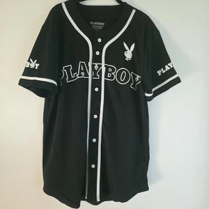 Camiseta de béisbol Playboy Magazine 53 con logotipo de conejito para hombre camisa de manga corta mediana - Imagen 1 de 13