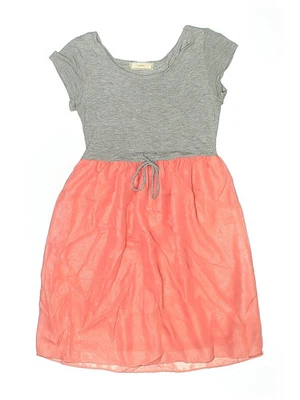 Vestido gris soprano niñas 10 Foto 1 de 2